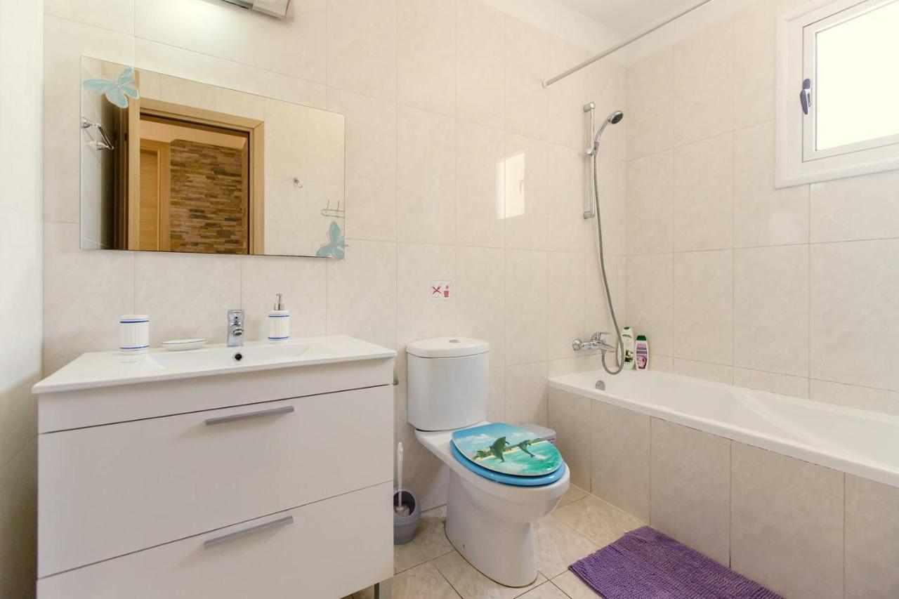Nissi 3 Pool Access Garden Apartment Ajía Nápa Kültér fotó
