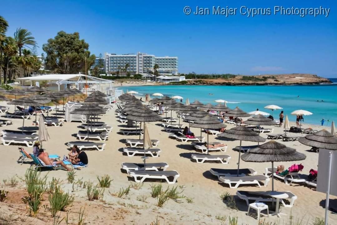Nissi 3 Pool Access Garden Apartment Ajía Nápa Kültér fotó